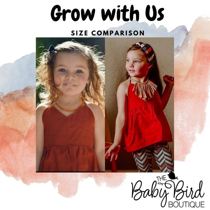 Grow With Us - Baby Bird Size Comparison